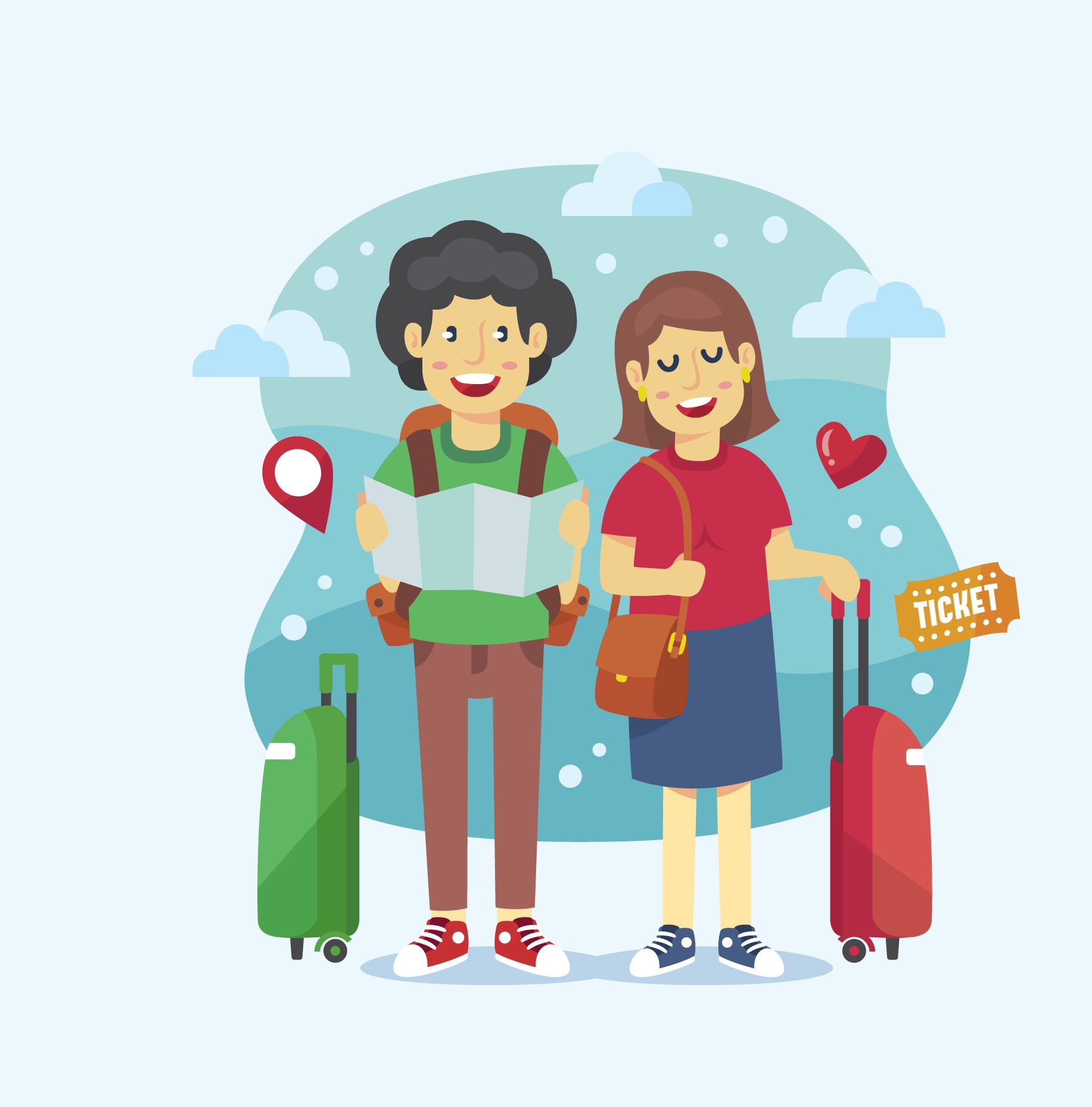 Tourist Support Icon